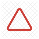 Warning triangle sign  Icon