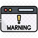 Warning Website  Icon