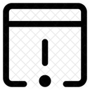 Programmierung Browser Warnung Fenster App Code Programmierung Benachrichtigung Warnung Alarm Apps Symbol