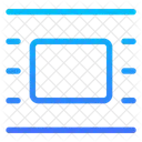 Warp Um Begrenzungsrahmen Symbol