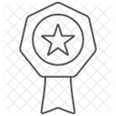 Warranty Thinline Icon Icon