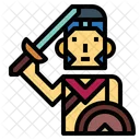 Warrior Roman Swordsman Icon