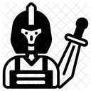 Fighter Warrior Ancient Legionary Icon