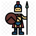 Warrior Spartans Sparta Icon