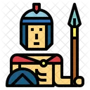 Warrior Spartans Sparta Icon
