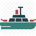 Warship Naval Vessel Battleship Icon