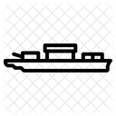 Warship Battleship Military Icon