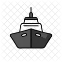 Warship Naval Military Icon