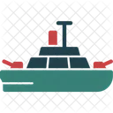 Warship Naval Vessel Battleship Icon