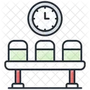 Wartesitz Wartebereich Flug Symbol