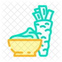 Wasabi Condiment Ketchup Icon