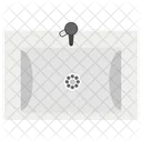 Waschbecken Kuchenspule Waschbecken Symbol