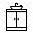 Waschbecken Mobel Interieur Symbol