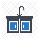 Spule Schublade Wasserhahn Symbol