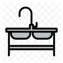 Kuche Spule Zuhause Symbol