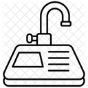 Waschbecken  Symbol