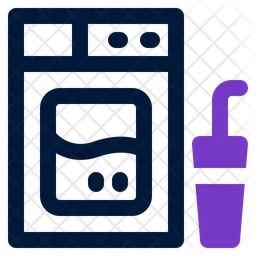 Wäscherei  Symbol