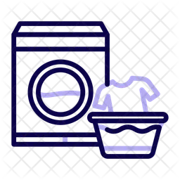 Wäscherei  Symbol