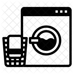 Wäscherei  Symbol
