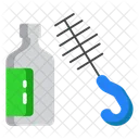 Waschflasche Flaschenreinigung Babyhygiene Symbol