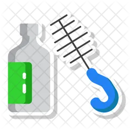 Waschflasche  Symbol