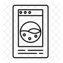 Waschkuche Zeichen Symbol