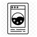 Waschkuche Zeichen Waschkuche Waschmaschine Symbol