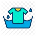 Eimer T Shirt Waschen T Shirt Symbol