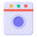 Automatische Waschmaschine Waschmaschine Waschemaschine Icon