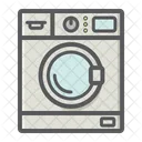 Wash Machine Clothes Icon
