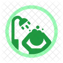Rinse Wash Hygiene Icon