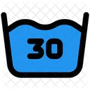 Wash At 30 Degree  Icon
