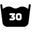 Wash At 30 Degree  Icon