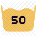 Wash At 50 Degree  Icon