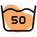 Wash At 50 Degree  Icon