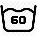 Wash At 60 Degree  Icon