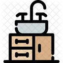 Cabinet Storage Bathroom Icon