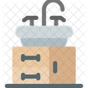 Cabinet Storage Bathroom Icon