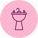 Wash Basin Pentaglow Icon