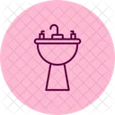 Wash Basin Pentaglow Icon