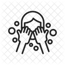 Wash Face Face Face Care Icon