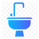 Washbasin Wellness Faucet Icon