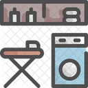 Washing Machine Room Icon