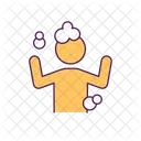 Wash Body Shower Icon
