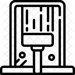 세탁용 솔  아이콘
