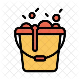 Washing Bucket  Icon