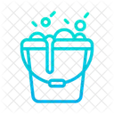 Bucket Detergent Foam Icon