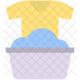 Washing Cleaning Clothes  Icon