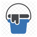 Bucket Washing Laundry Icon