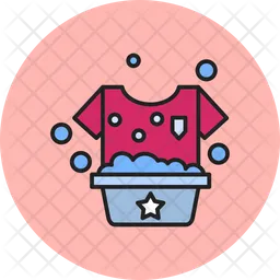 Washing clothes  Icon